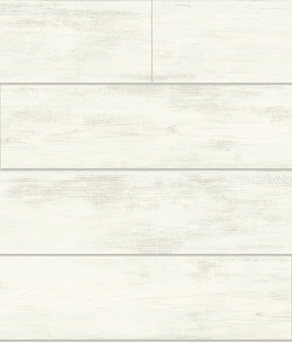 Magnolia Home Shiplap Peel & Stick Wallpaper - White