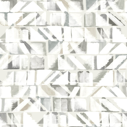 Refraction Geometric Peel & Stick Wallpaper - Neutral