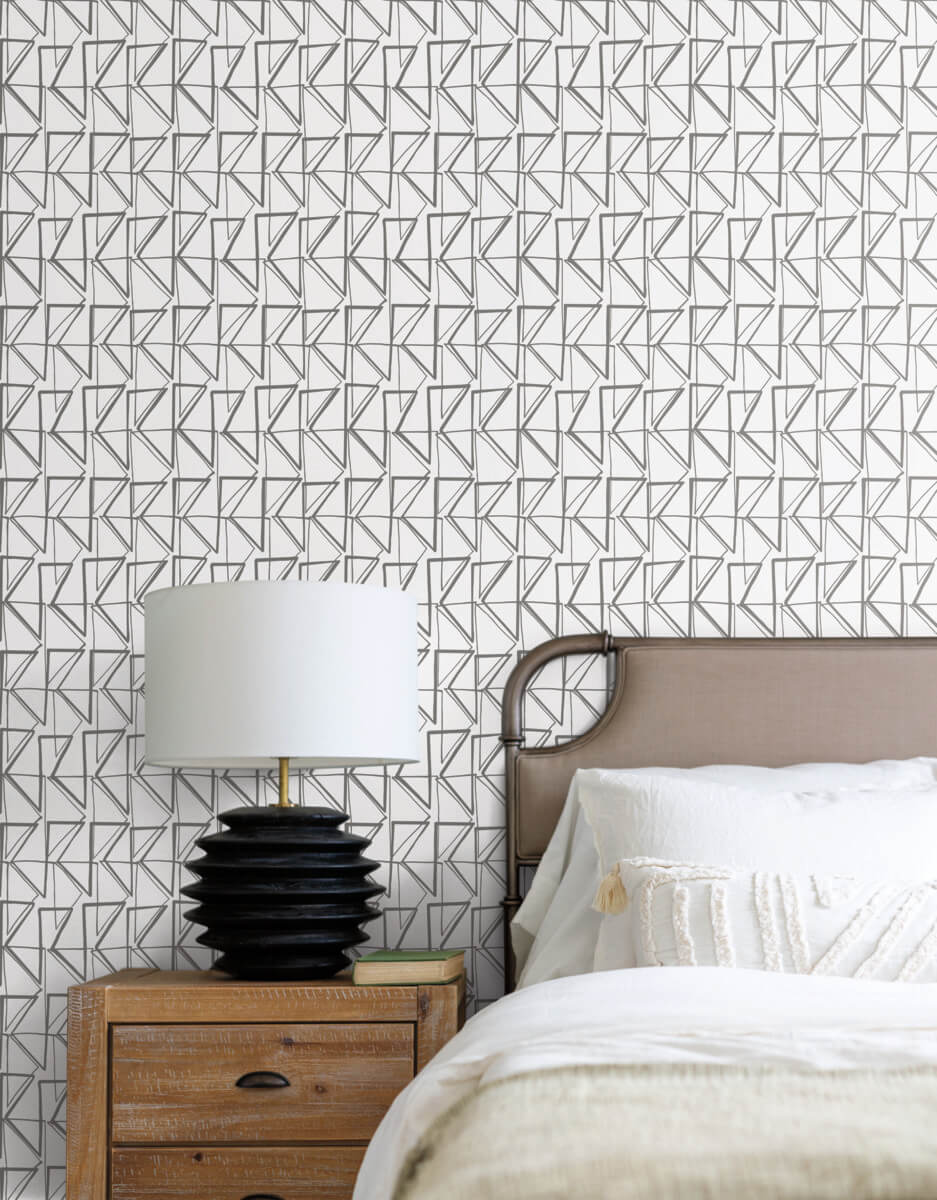 PSW1252RL - Love Triangles Peel and Stick Wallpaper
