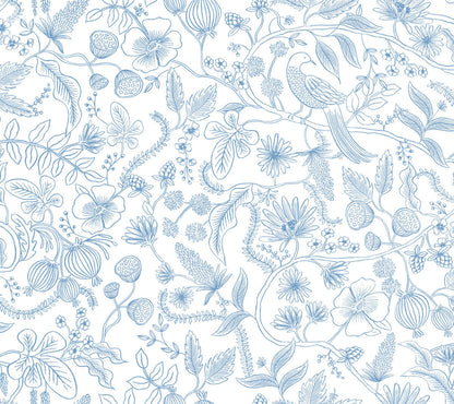 Rifle Paper Co. Aviary Peel and Stick Wallpaper - SAMPLE