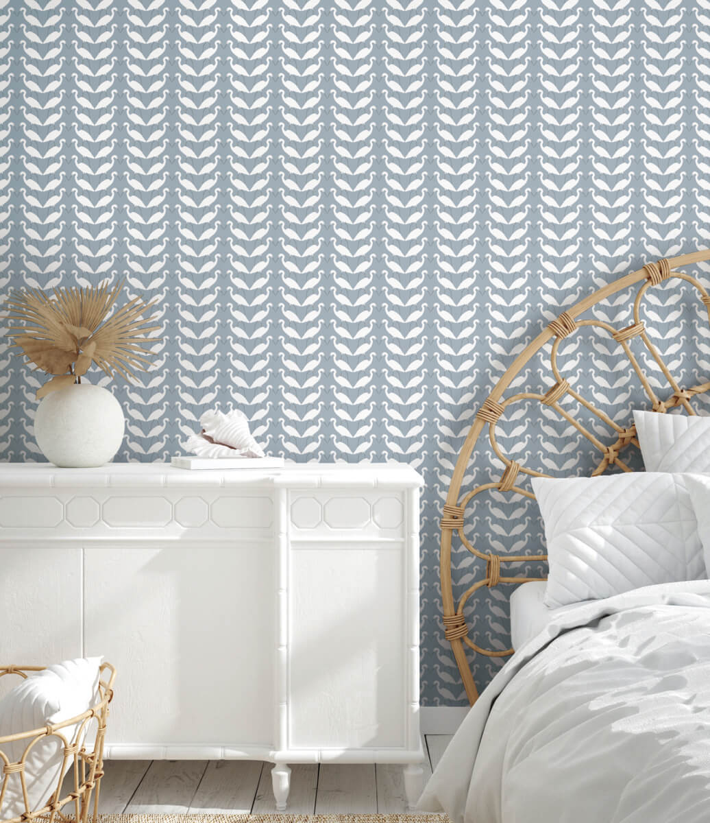 Bird Of Paradise Peel  Stick Wallpaper Blue  Opalhouse  Target