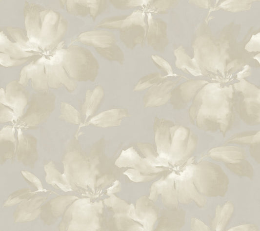 Simply Candice Olson Midnight Blooms Peel & Stick Wallpaper - Neutral