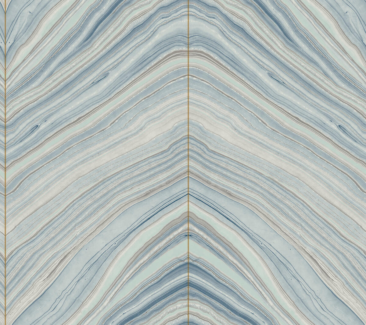 Simply Candice Olson Onyx Strata Peel & Stick Wallpaper - Mist Blue