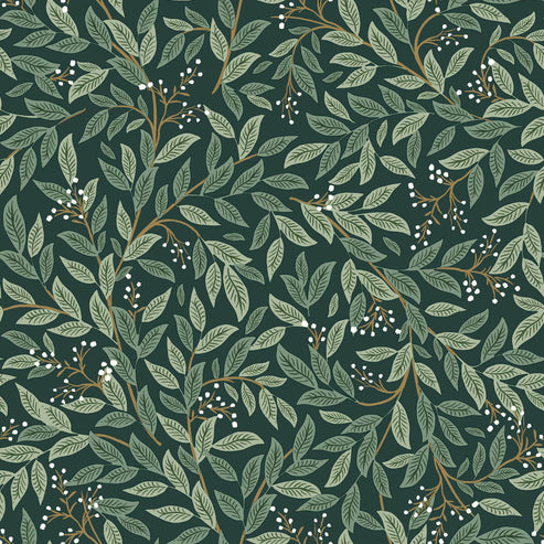 PSW1471RL Rifle Paper Co. Willowberry Peel & Stick Wallpaper - Emerald ...