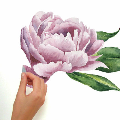 Peony Pink Peel and Stick Wall Decal