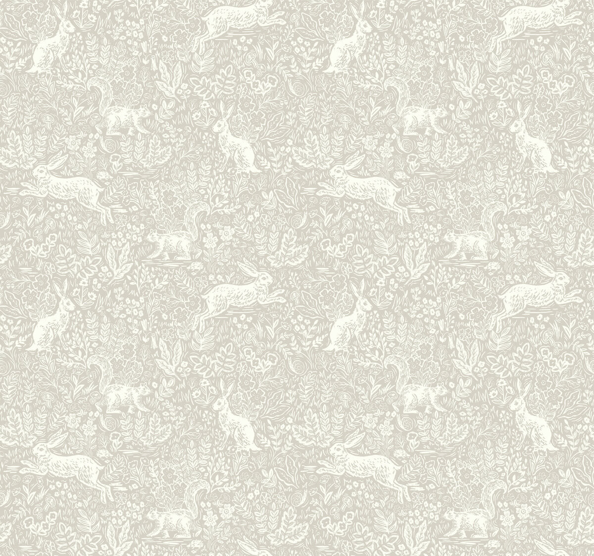 Rifle Paper Co. Fable Wallpaper - Linen