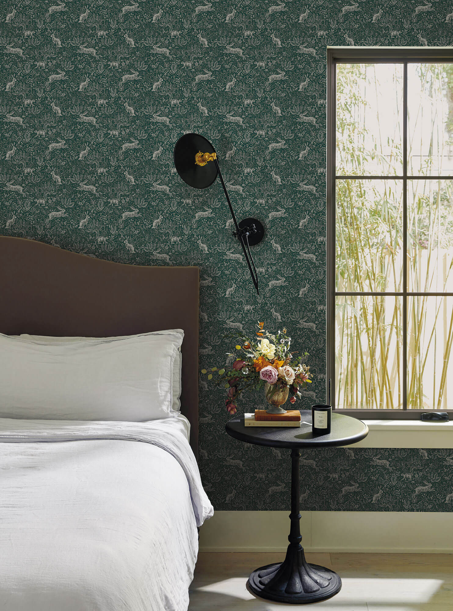 RI5104 Rifle Paper Co. Fable Wallpaper - Emerald – US Wall Decor