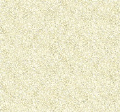 Rifle Paper Co. Champagne Dots Wallpaper - Gold & White