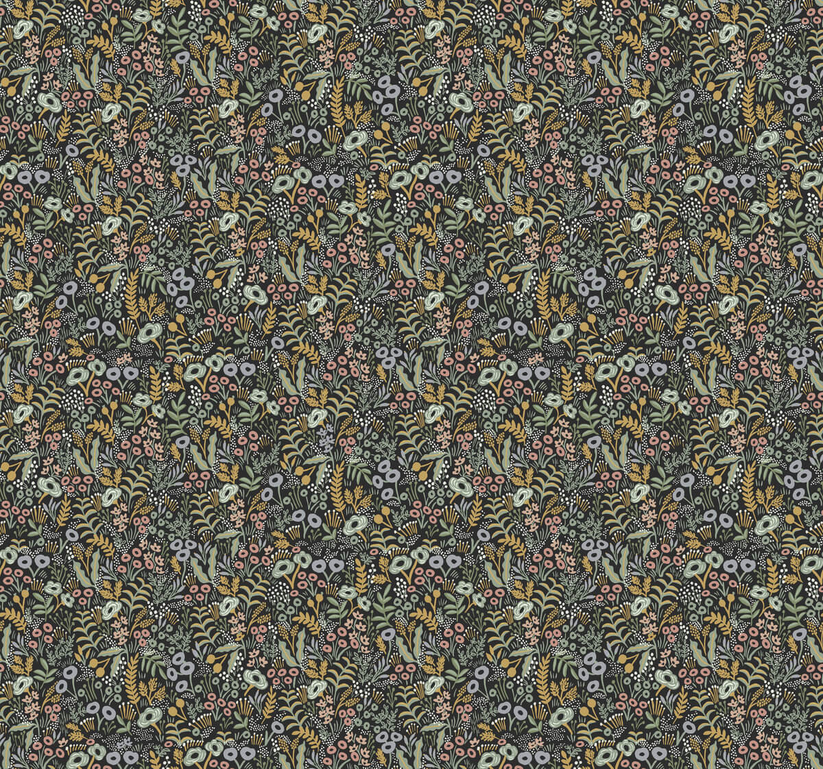 Rifle Paper Co. Tapestry Wallpaper - Black