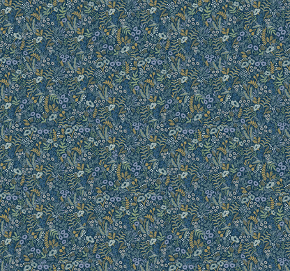 Rifle Paper Co. Tapestry Wallpaper - Indigo Blue