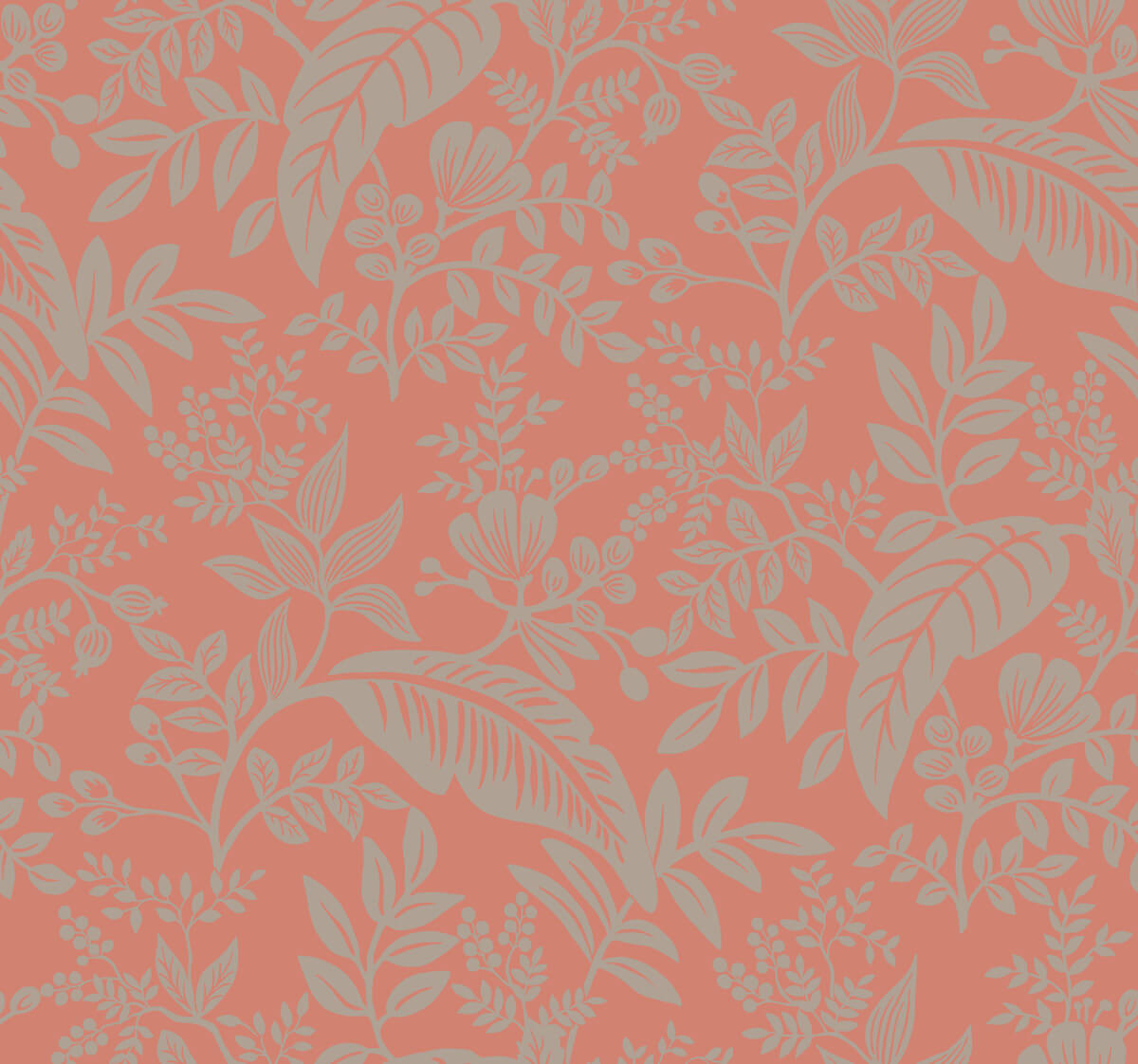 Rifle Paper Co. Canopy Wallpaper - Rose