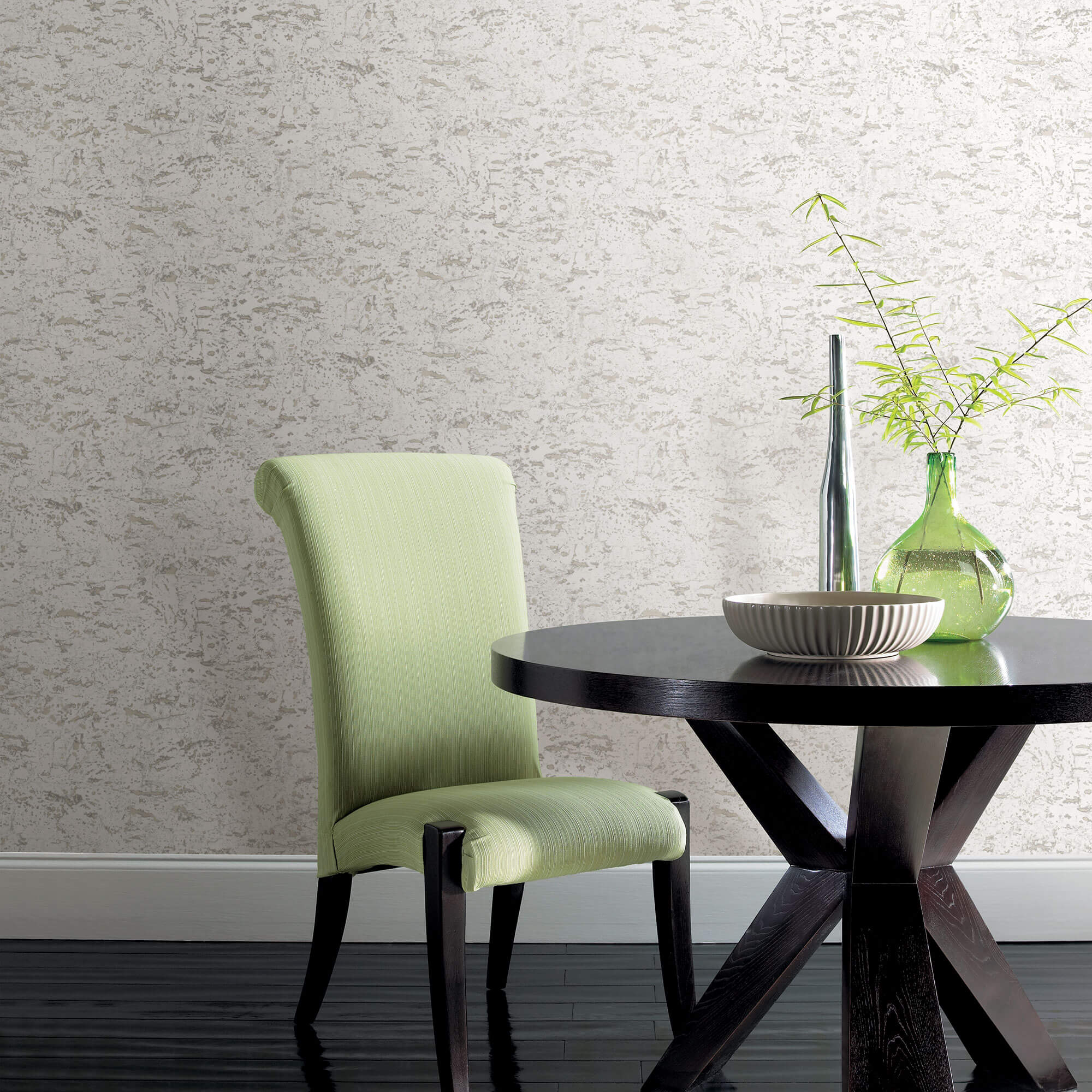 Galerie Organic Textures Faux Grasscloth Wallpaper - G67966 - Pale Beige /  Grey