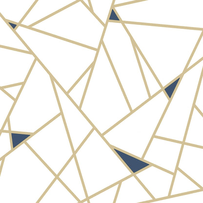 Fracture Geometric Peel and Stick Wallpaper - SAMPLE