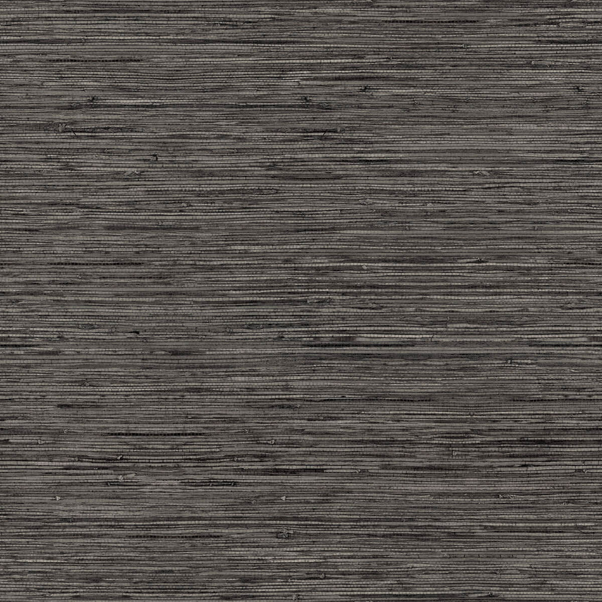 Peel & Stick Faux Grasscloth Wallpaper - Dark Gray