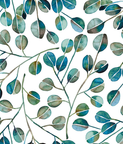 CatCoq Eucalyptus Peel and Stick Wallpaper - SAMPLE