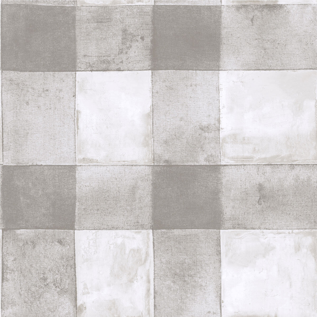 Buffalo Plaid Peel & Stick Wallpaper - Warm Gray