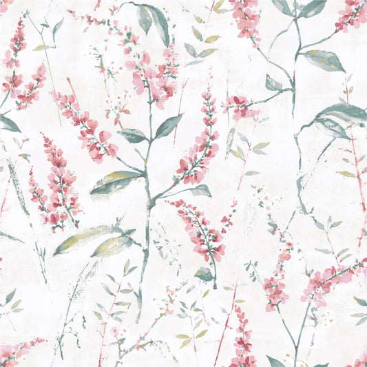 Floral Sprig Peel and Stick Wallpaper - SAMPLE