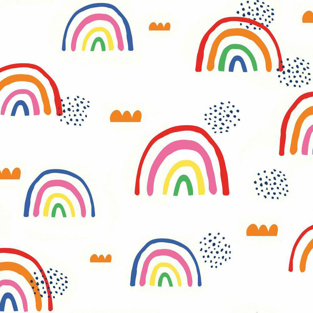 Rainbows End Peel & Stick Wallpaper - SAMPLE