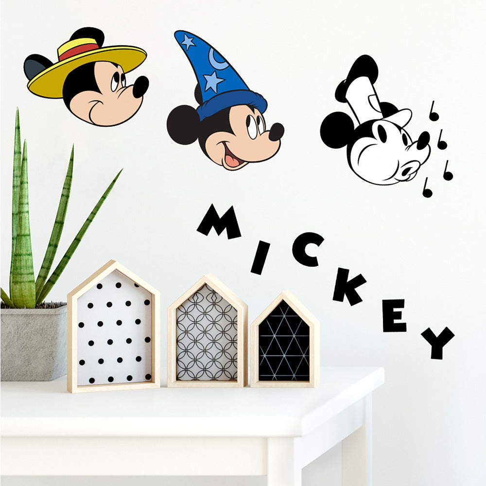 Disney Mickey Mouse Classic 90th Anniversary Peel & Stick Wall Decals