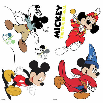 Disney Mickey Mouse True Original 90th Anniversary Wall Decals