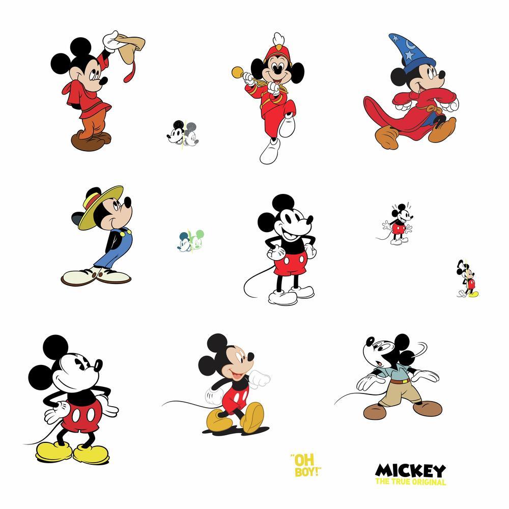 Disney Mickey Mouse True Original 90th Anniversary Wall Decals
