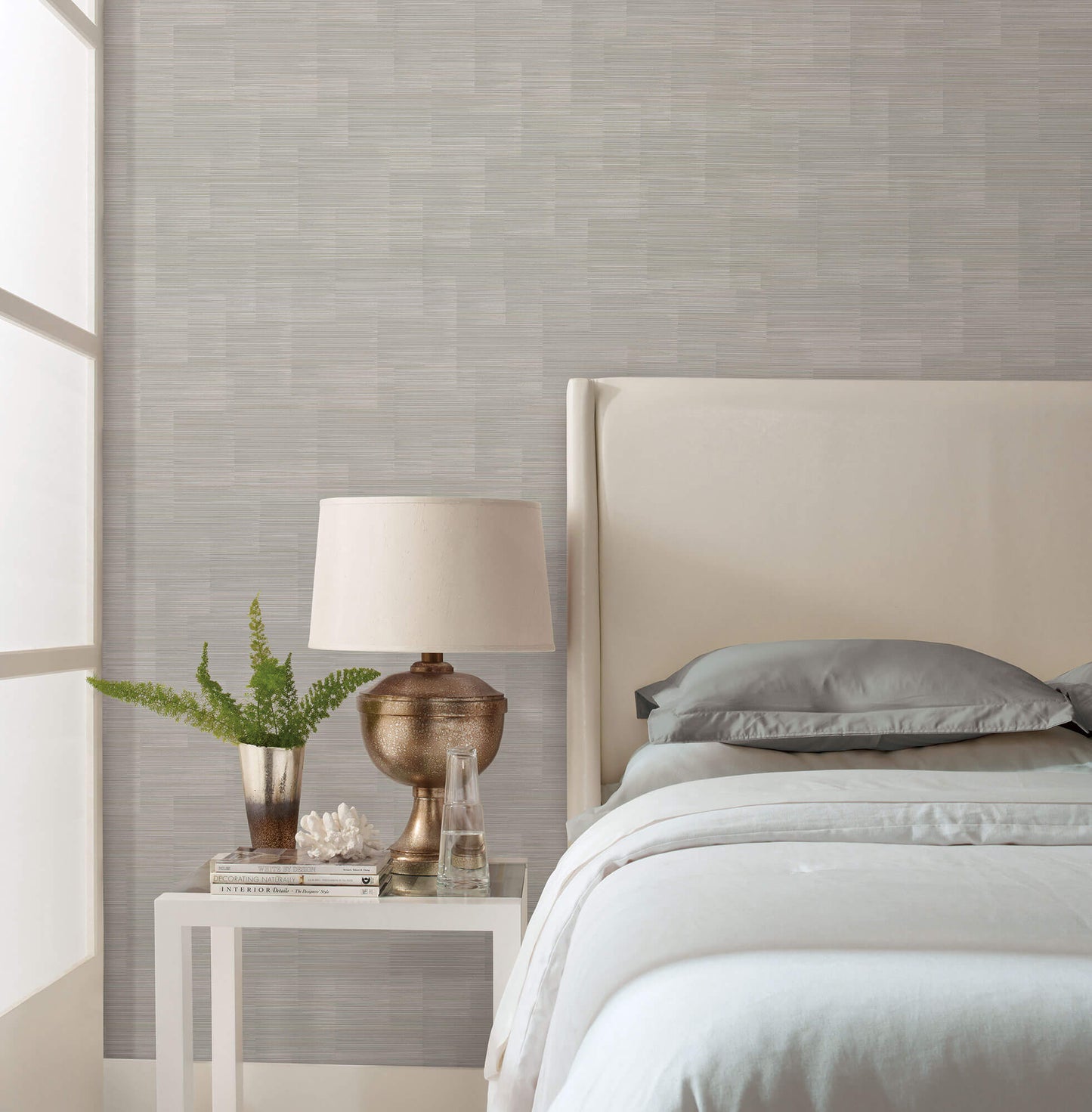 Stacy Garcia Moderne Convergence Wallpaper - Silver