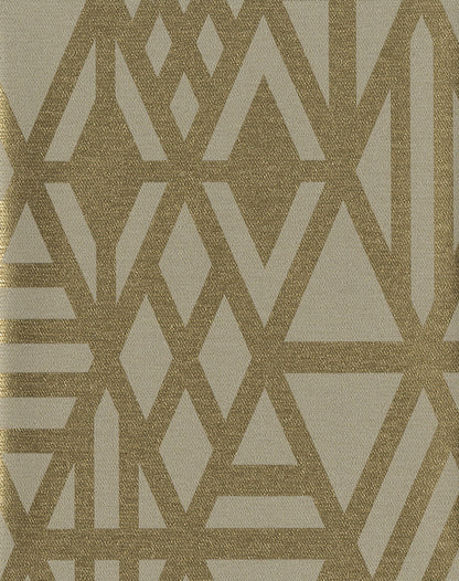 54" Stacy Garcia Wrought Iron Wallpaper - Gold