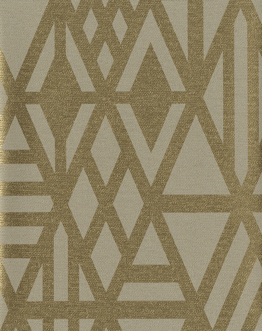 54" inch Stacy Garcia Wrought Iron Wallpaper - Gold