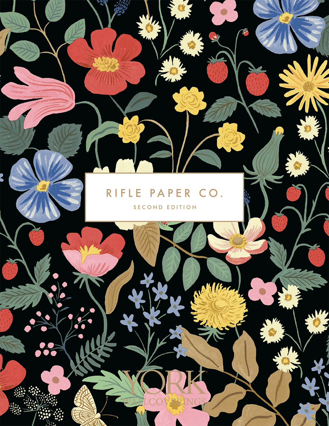 RP7385 Rifle Paper Co. Second Edition Cornflower Wallpaper - Purple ...