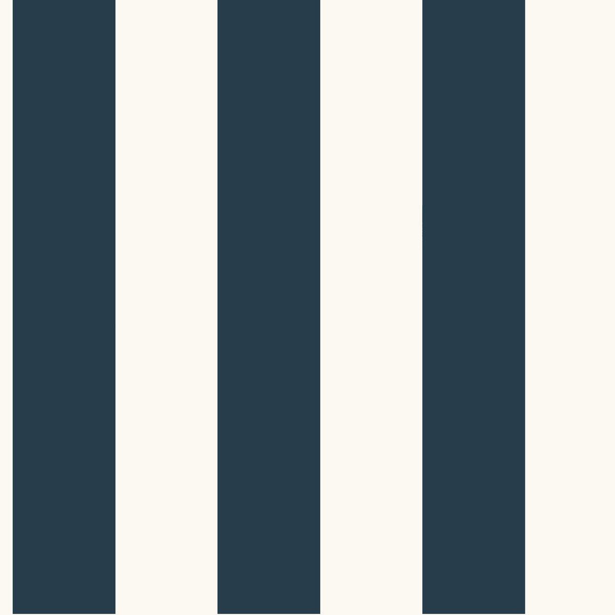 Waters Edge Resource Library Awning Stripe Wallpaper - SAMPLE
