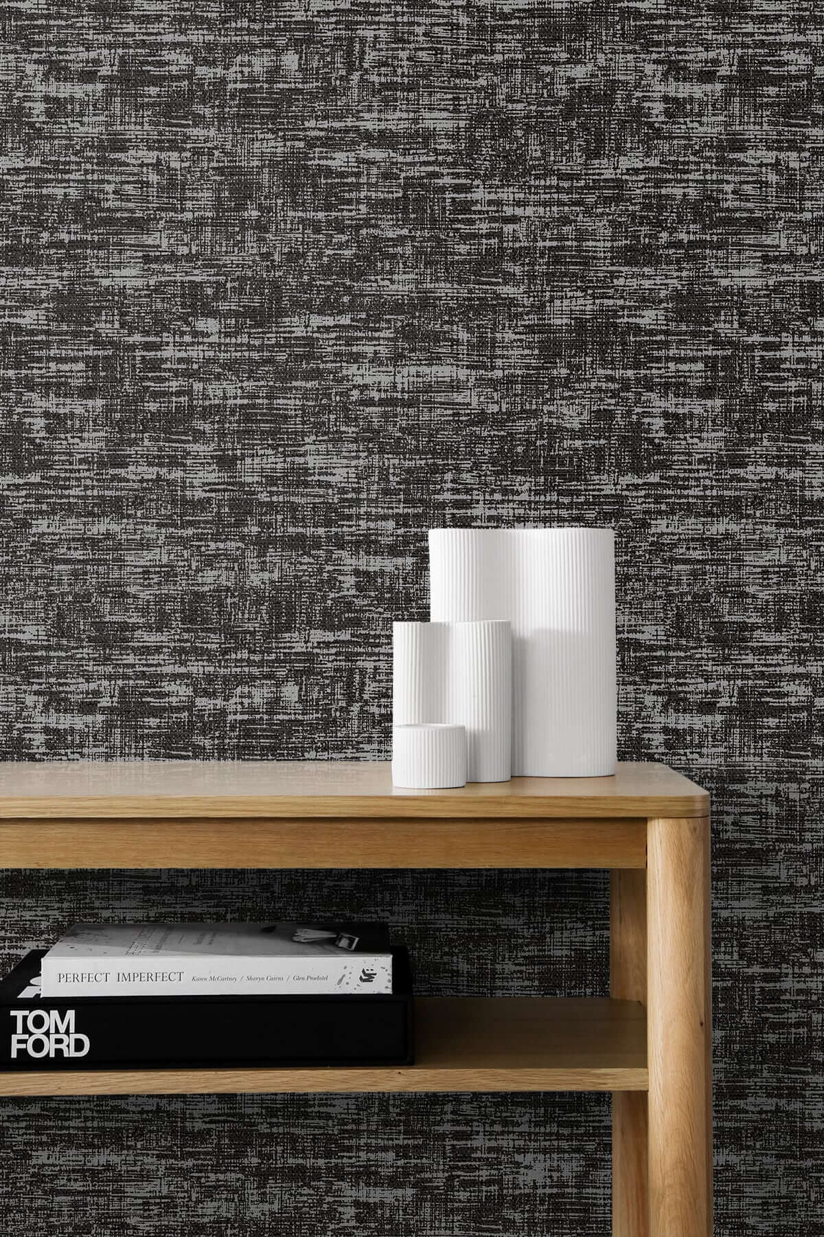 Stacy Garcia Home Interference Peel & Stick Wallpaper - Ash Grey