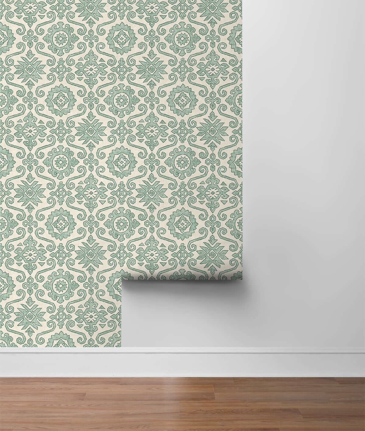 Stacy Garcia Home Augustine Peel & Stick Wallpaper - Green