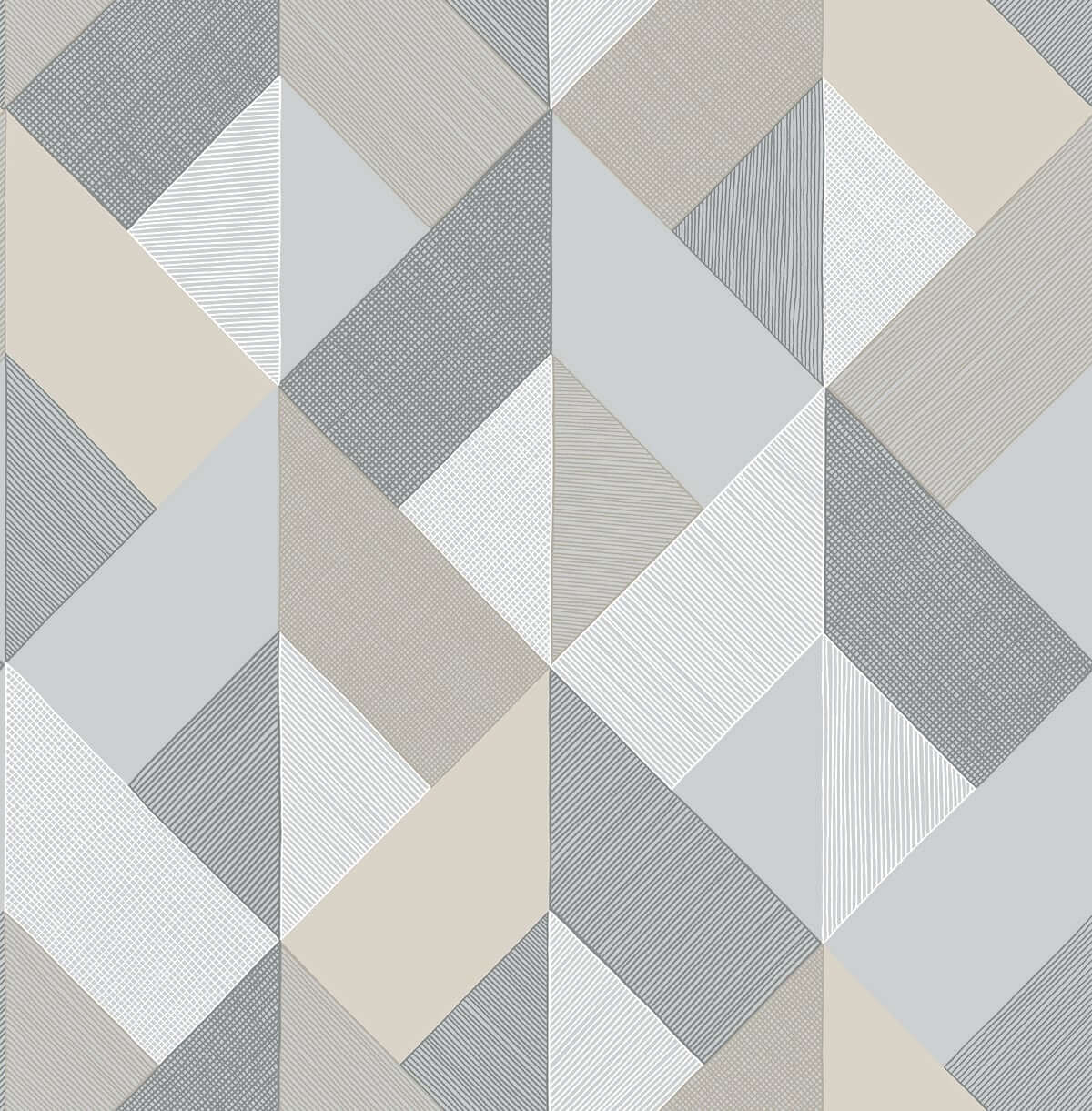 Stacy Garcia Home Marquetry Peel and Stick Wallpaper - SAMPLE