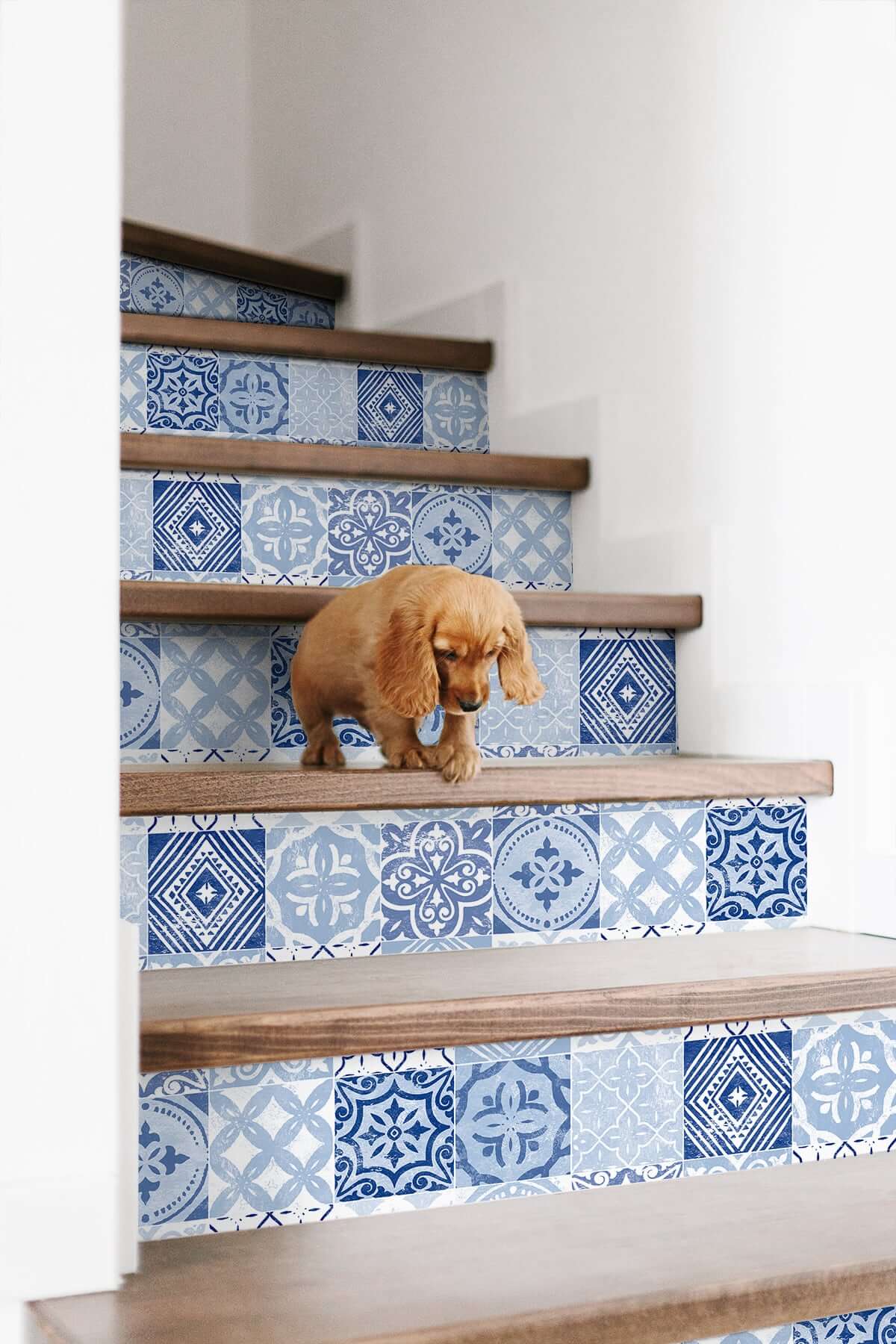 Stacy Garcia Home Tilework Peel & Stick Wallpaper - Blue