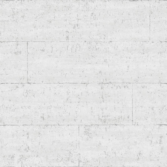 Scott Living NuWallpaper Urban Concrete Peel & Stick Wallpaper - White