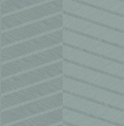 Scott Living NuWallpaper Wayward Peel & Stick Wallpaper - Aqua
