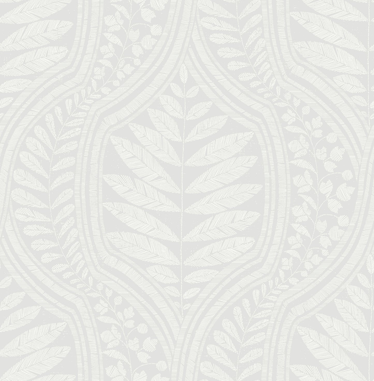 Scott Living Foliate Peel & Stick Wallpaper - Gray