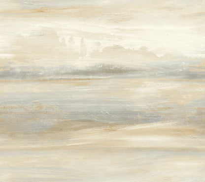 Candice Olson Tranquil Soothing Mists Scenic Wallpaper - SAMPLE