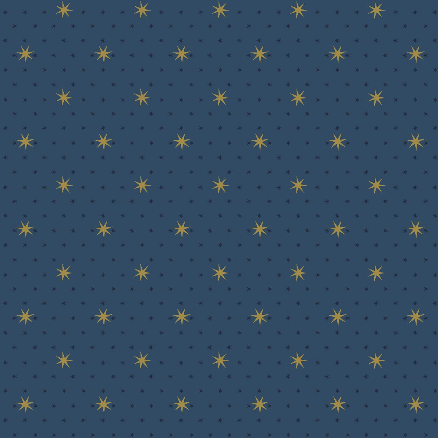Stella Star Wallpaper - Navy