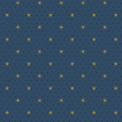Stella Star Wallpaper - Navy