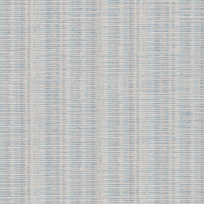 SR1517 Broken Boucle Stripe Wallpaper Putty Blue Mix
