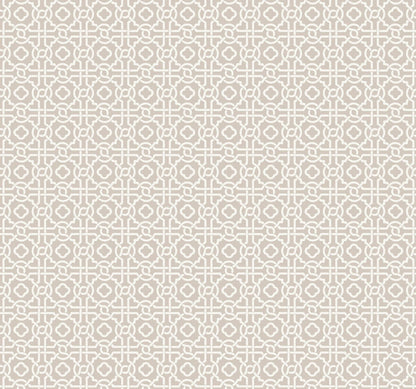 Silhouettes Pergola Lattice Wallpaper - SAMPLE