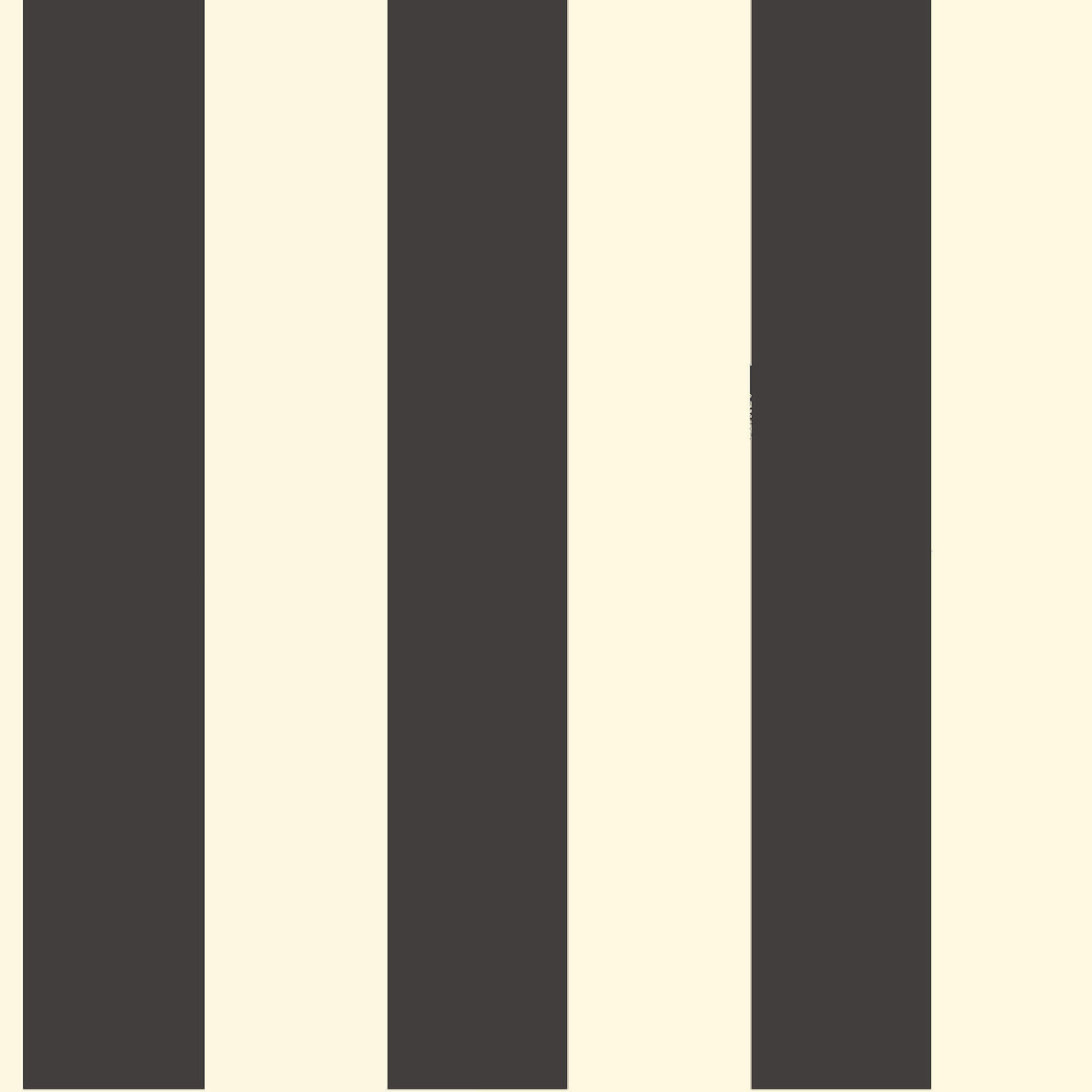 ST5691 3 inch Stripe Wallpaper Black White
