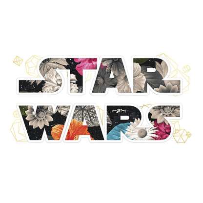 Star Wars Floral Logo Peel & Stick Wall Decals