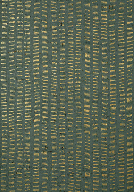 Thibaut Modern Resource 3 Cork Forest Wallpaper - Olive Green