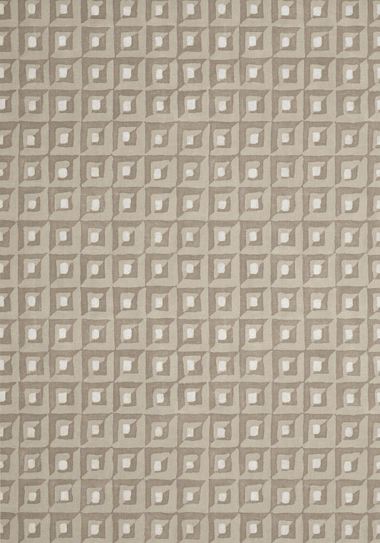 Thibaut Modern Resource 3 Square Dance Wallpaper - Taupe