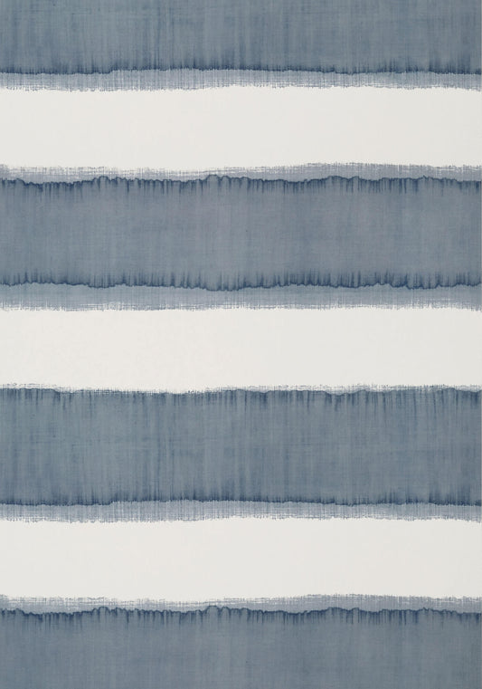 Thibaut Modern Resource 3 Mizu Stripe Wallpaper - Slate Blue