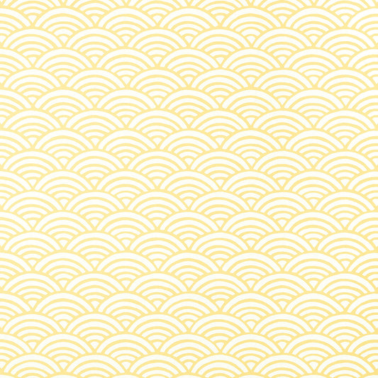 Thibaut Pavilion Maris Wallpaper - Yellow