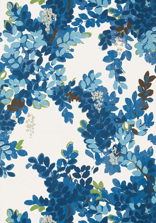 Thibaut Canopy Central Park Wallpaper - SAMPLE