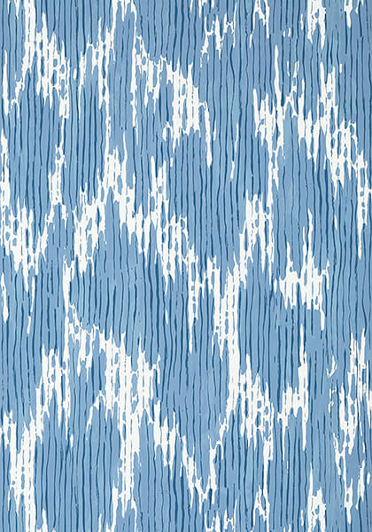 Thibaut Eden Maverick Wallpaper - Blue